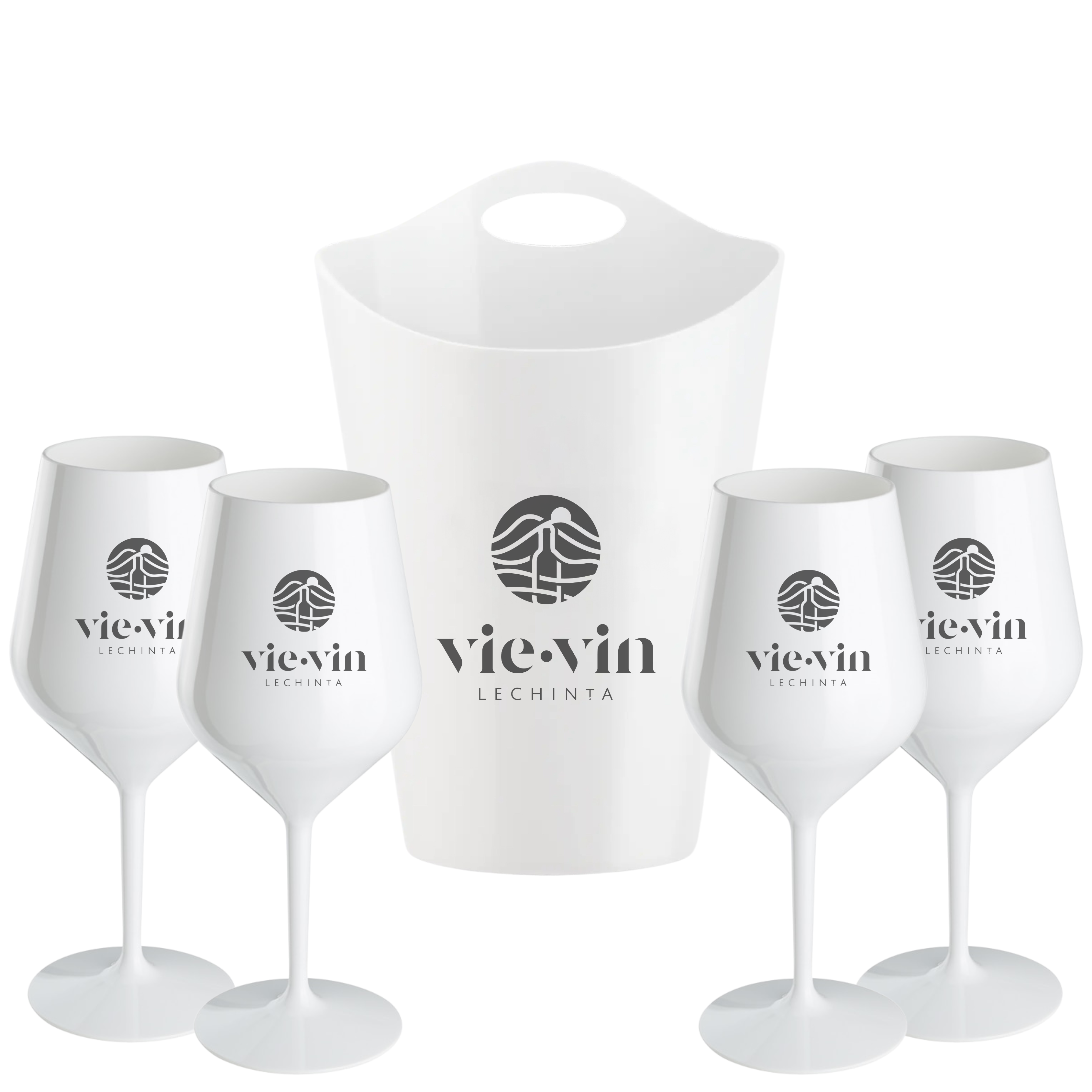 SET ACCESORII – FRAPIERĂ ȘI PAHARE - Vie Vin Lechinta